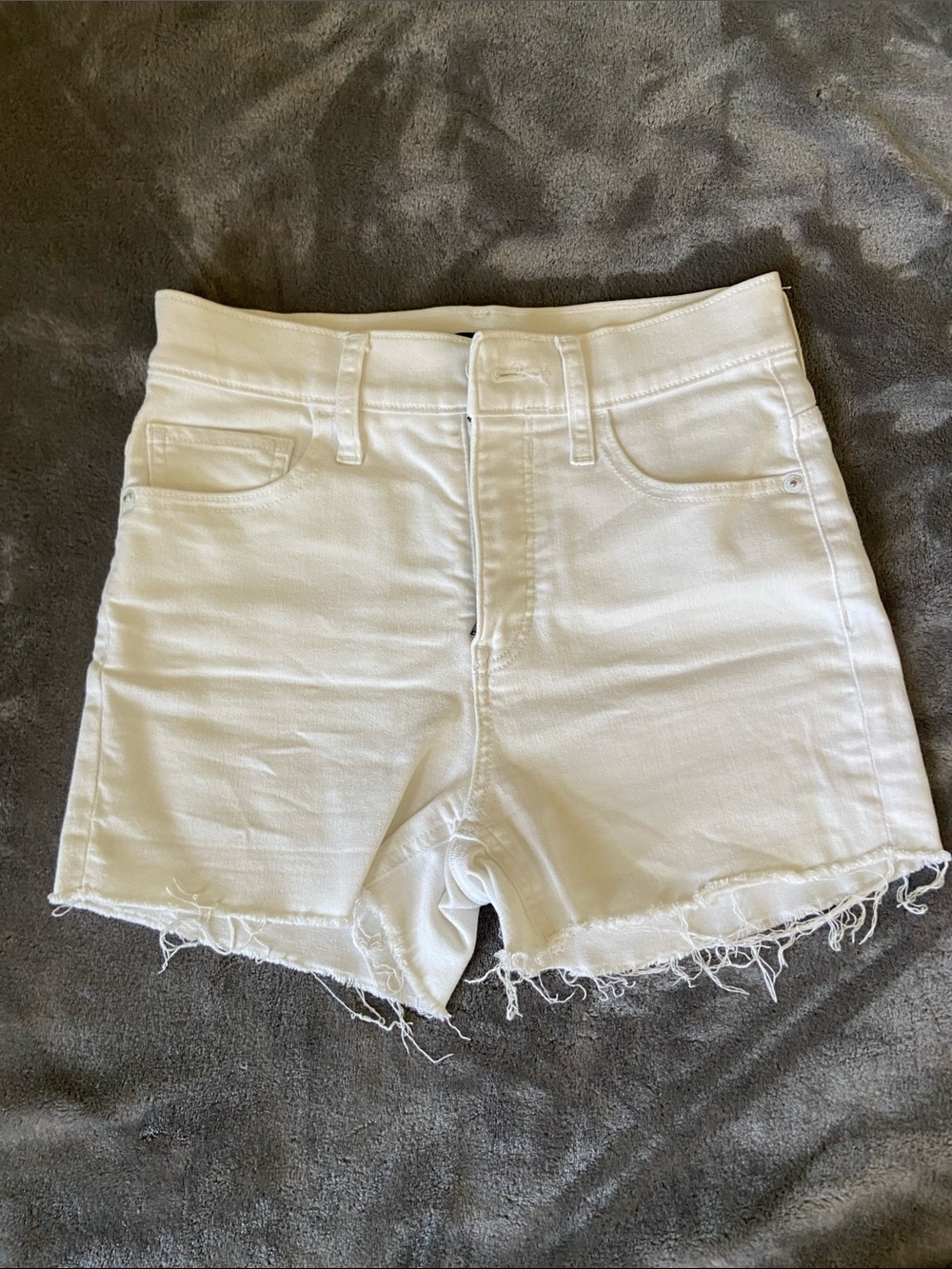 Express High-Rise Denim Shorts